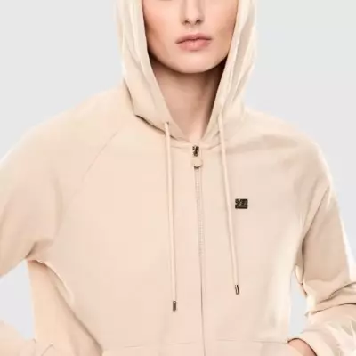 Sudadera Armani Beige Mujer 2