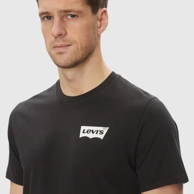 Camiseta Levi's Negra Hombre 2