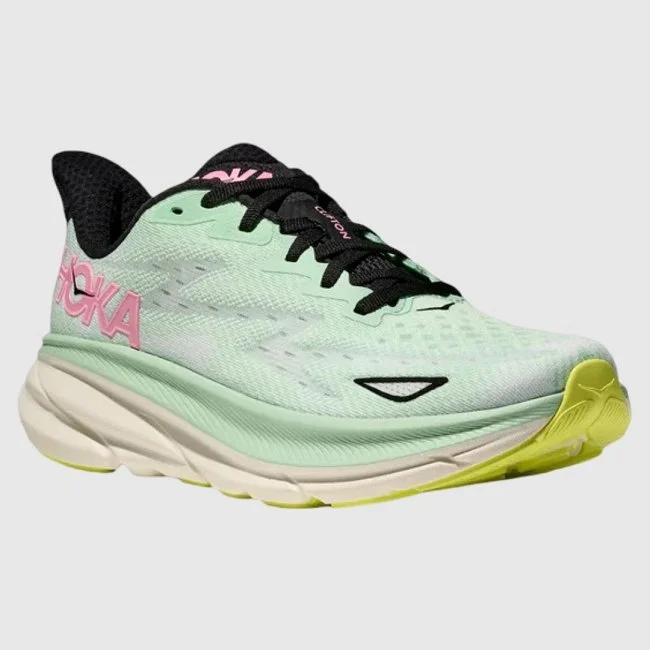 Zapatillas HOKA CLIFTON 9 Verdes Mujer