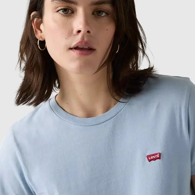 Camiseta Levi's Azul Mujer