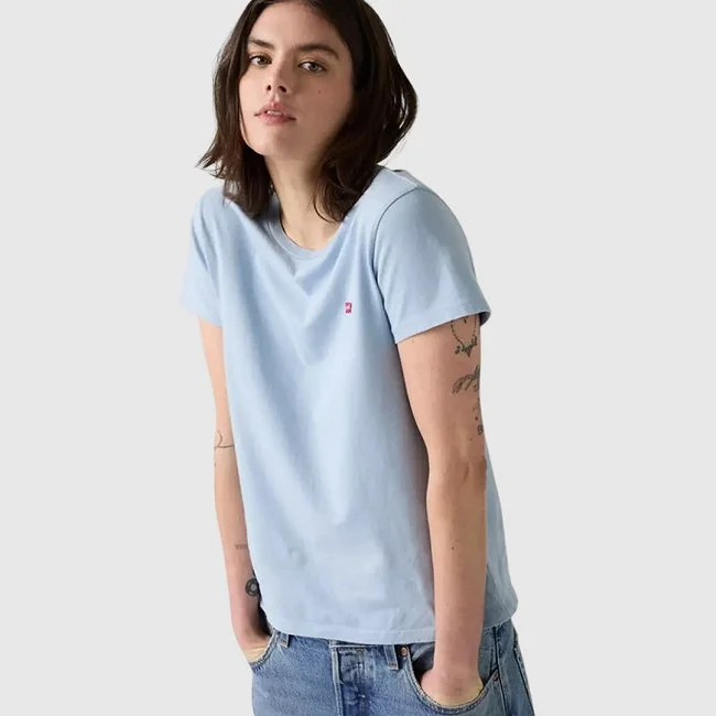 Camiseta Levi's Azul Mujer