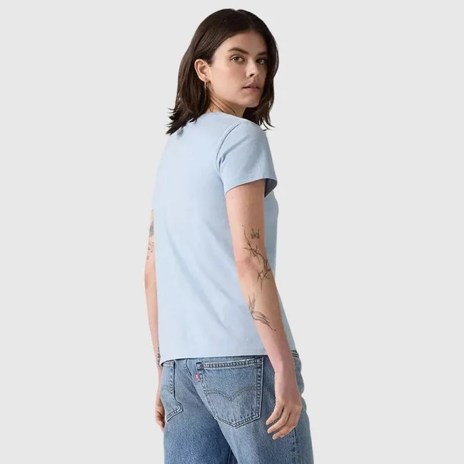 Camiseta Levi's Azul Mujer