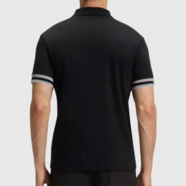 Polo Boss Negro Hombre