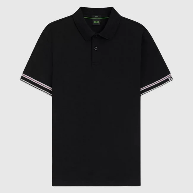 Polo Boss Negro Hombre