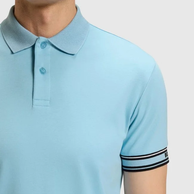Polo Boss Azul Hombre