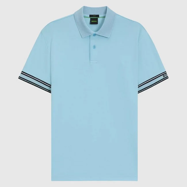 Polo Boss Azul Hombre