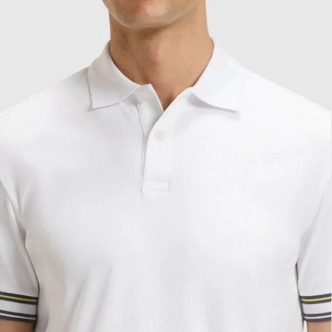 Polo Boss Blanco Hombre
