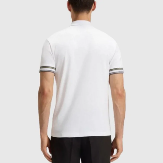 Polo Boss Blanco Hombre