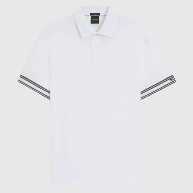 Polo Boss Blanco Hombre