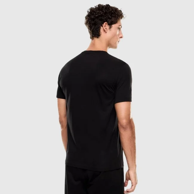 Camiseta Armani Negra Hombre
