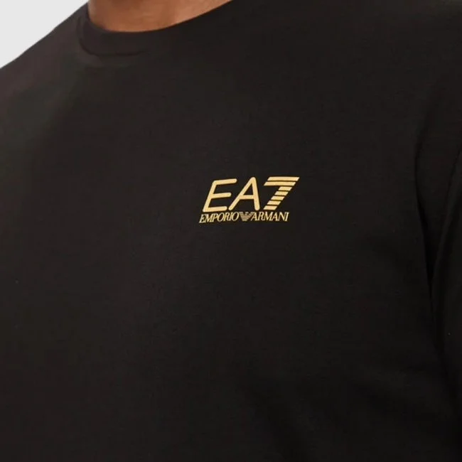 Camiseta Armani Negra Hombre