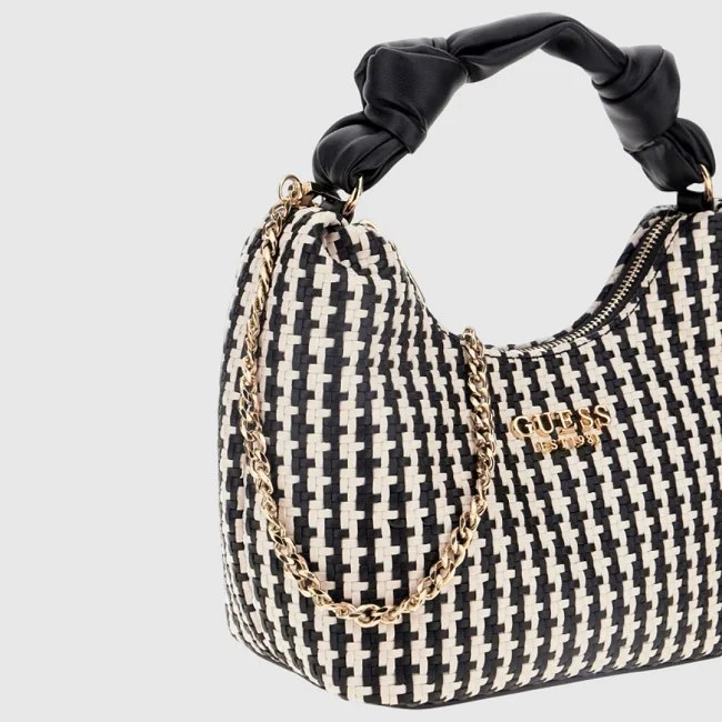 Bolso Guess Negro y Blanco Mujer