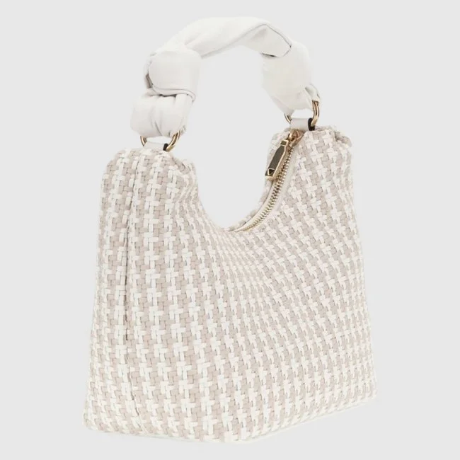 Bolso Guess Beige y Blanco Mujer