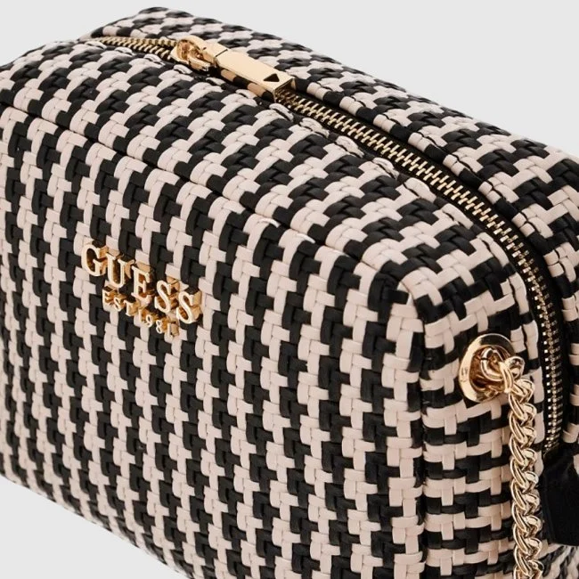 Bolso Guess Negro y Blanco Mujer