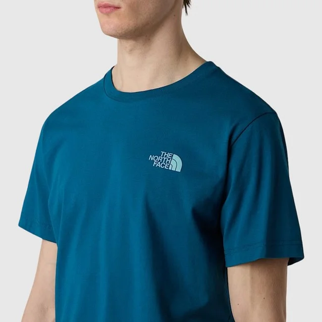 Camiseta The North Face Azul Hombre