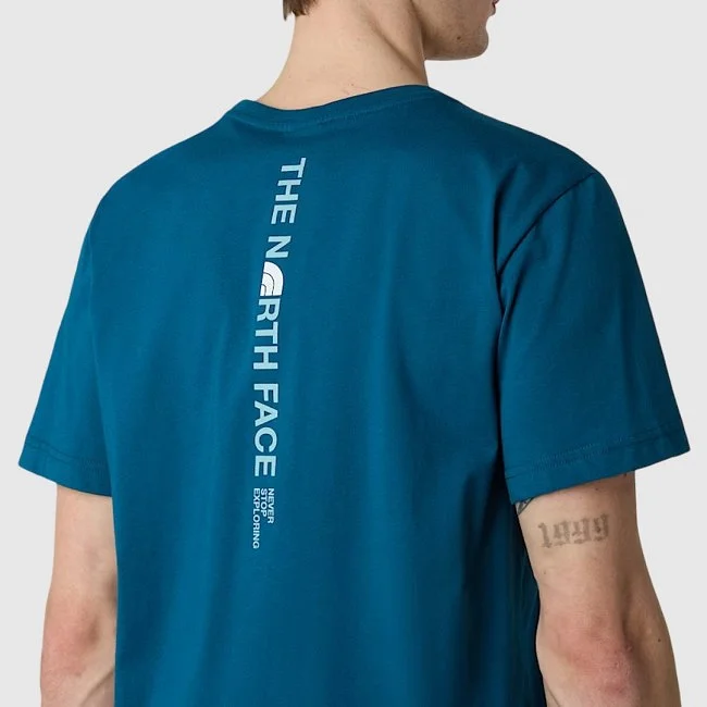 Camiseta The North Face Azul Hombre
