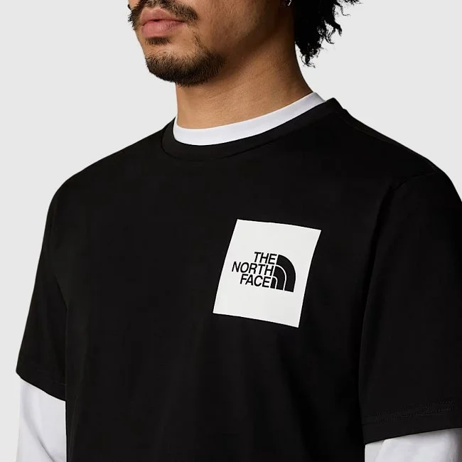 Camiseta The North Face Negra Hombre