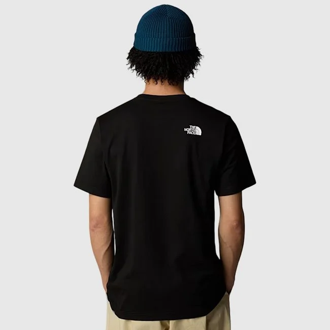 Camiseta The North Face Negra Hombre