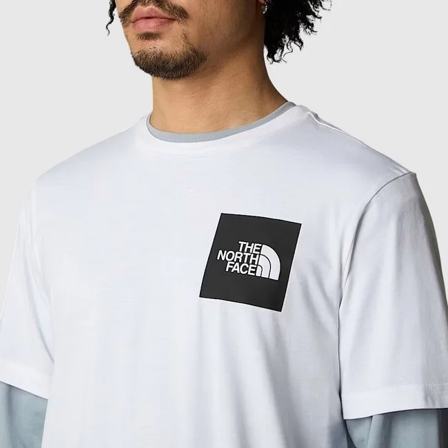 Camiseta The North Face Blanca Hombre