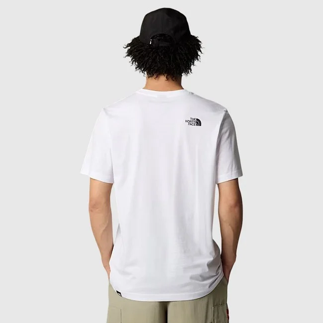 Camiseta The North Face Blanca Hombre