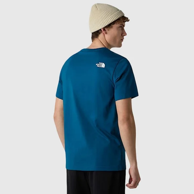 Camiseta The North Face Azul Hombre