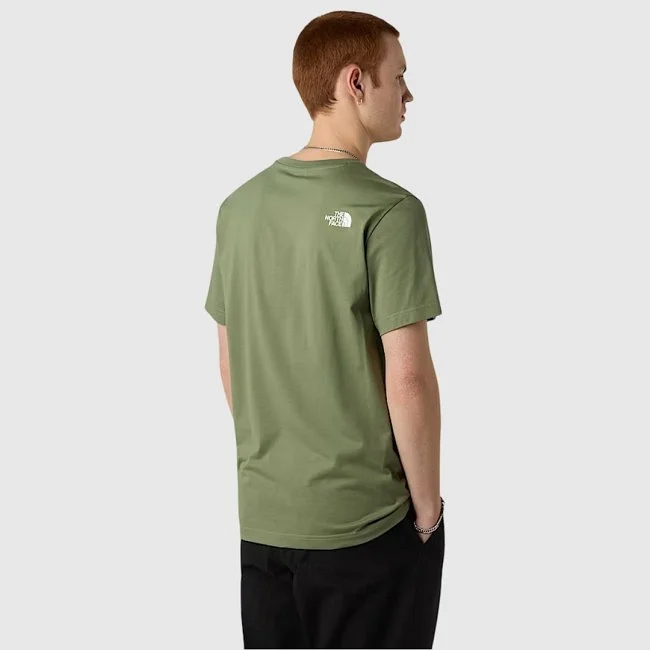 Camiseta The North Face Verde Hombre