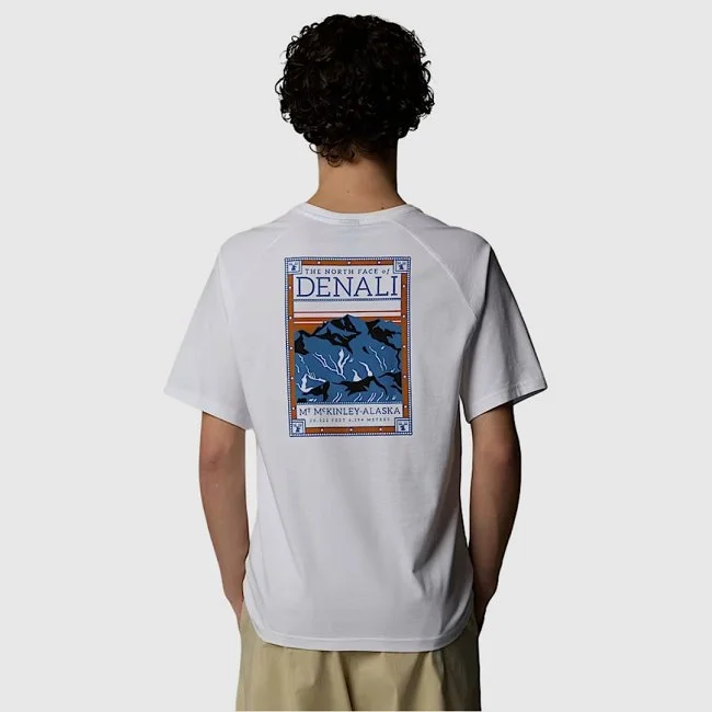 Camiseta The North Face Blanca Hombre