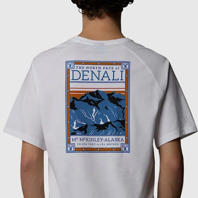 Camiseta The North Face Blanca Hombre