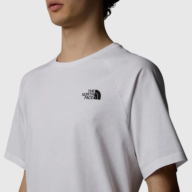Camiseta The North Face Blanca Hombre