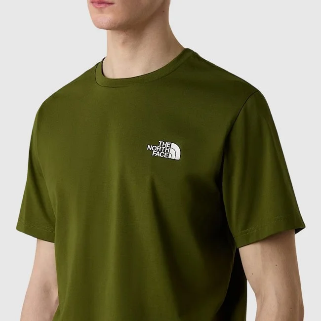 Camiseta The North Face Verde Hombre