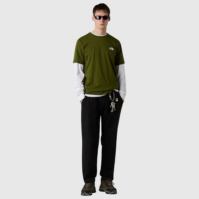 Camiseta The North Face Verde Hombre