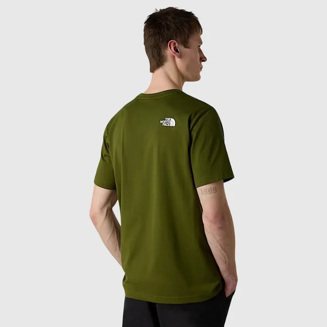 Camiseta The North Face Verde Hombre