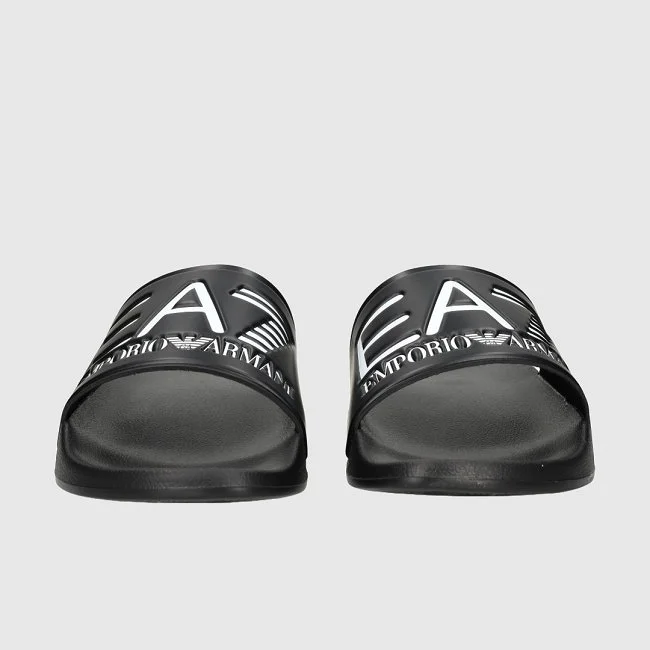 Chanclas Armani Negras Hombre