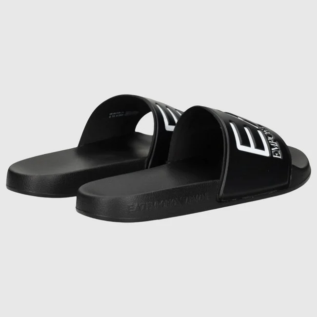 Chanclas Armani Negras Hombre
