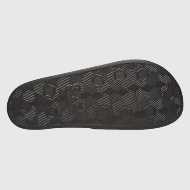 Chanclas Armani Negras Hombre Chanclas Armani Negras Hombre