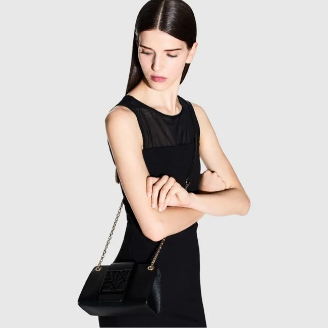 Bolso Armani Exchange Negro Mujer