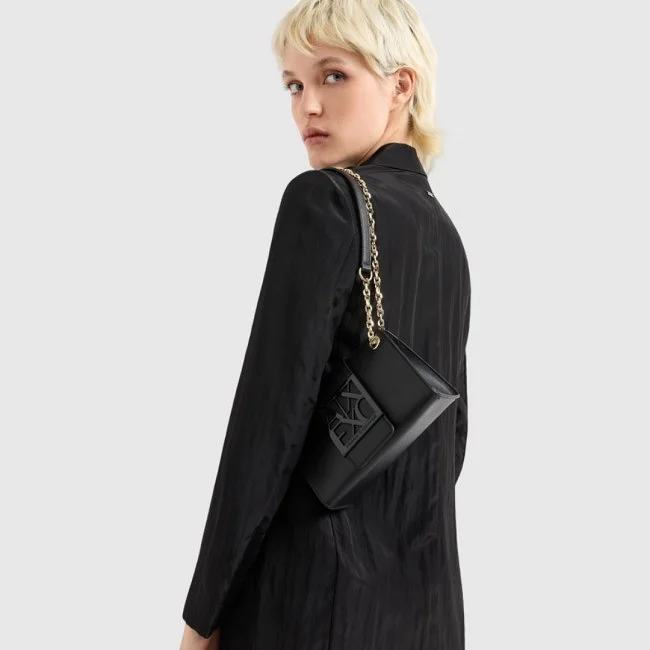 Bolso Armani Exchange Negro Mujer