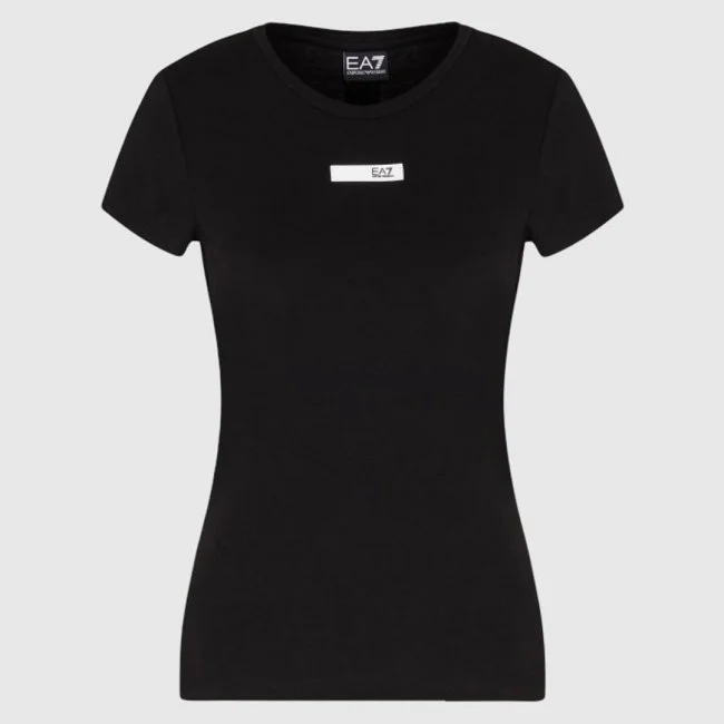 Camiseta Armani Negra Mujer