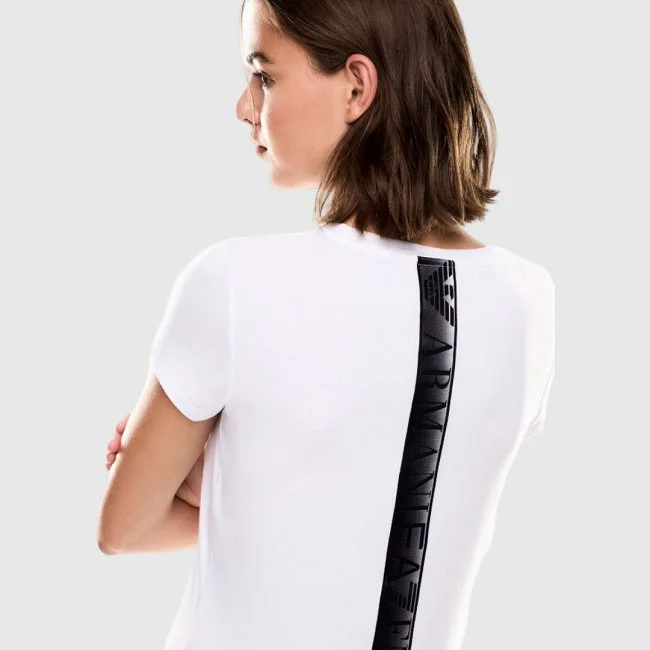 Camiseta Armani Blanca Mujer