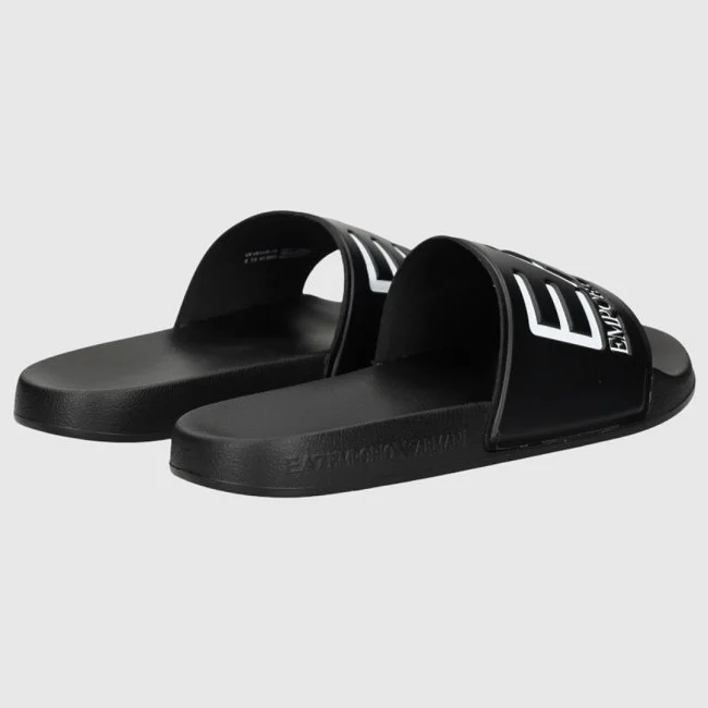 Chanclas Armani Negras Hombre