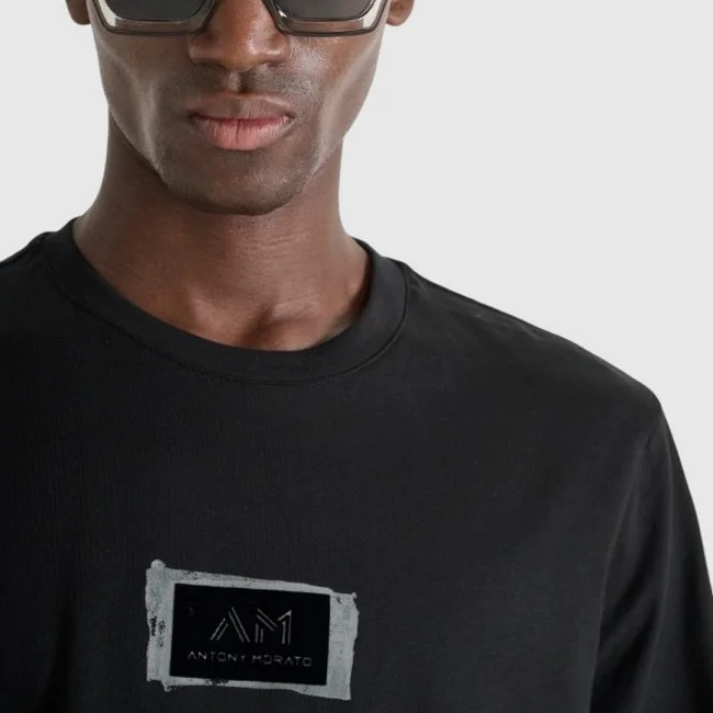 Camiseta Antony Morato Negra Hombre