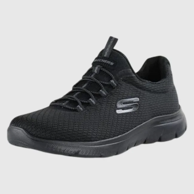 Zapatillas Skechers SUMMITS Negras Mujer