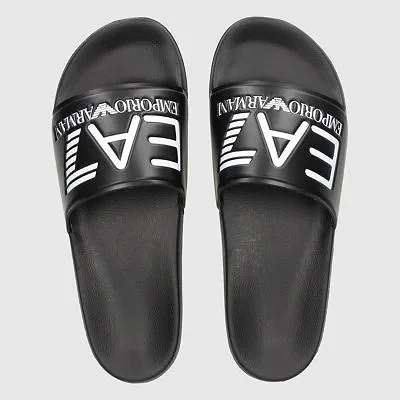 Chanclas Armani Negras Hombre 2