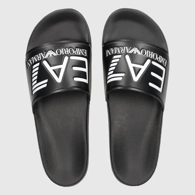 Chanclas Armani Negras Hombre