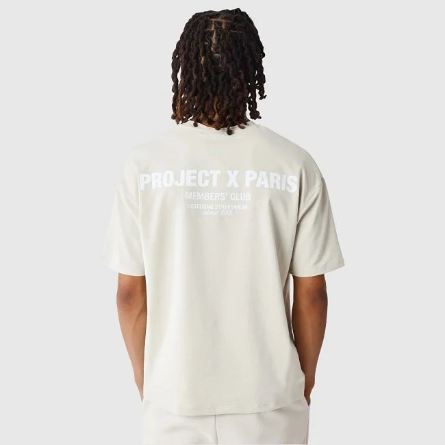 Camiseta Project X Paris Gris Hombre Camiseta Project X Paris Gris Hombre