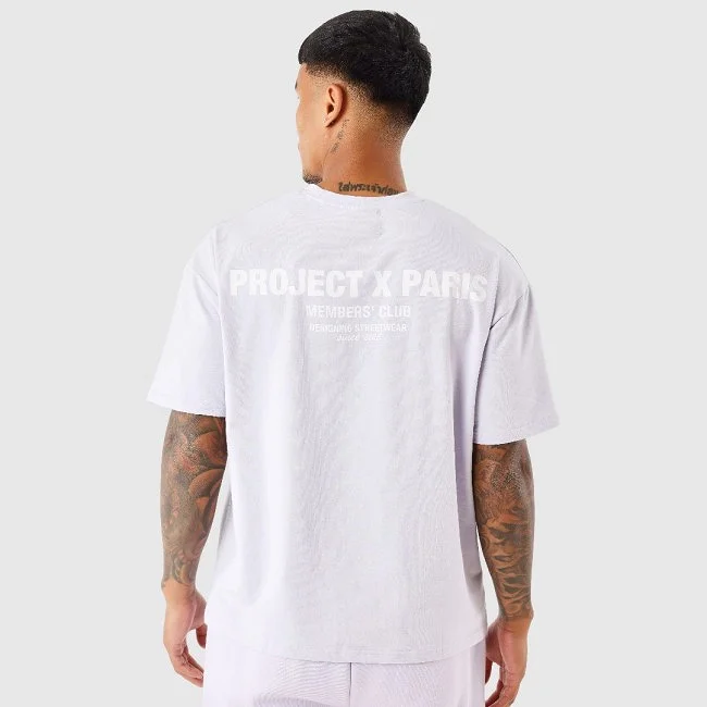 Camiseta Project x Paris Blanca Hombre Camiseta Project x Paris Blanca Hombre