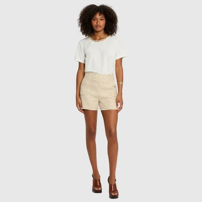 Camiseta Morgan Blanca Mujer Camiseta Morgan Blanca Mujer