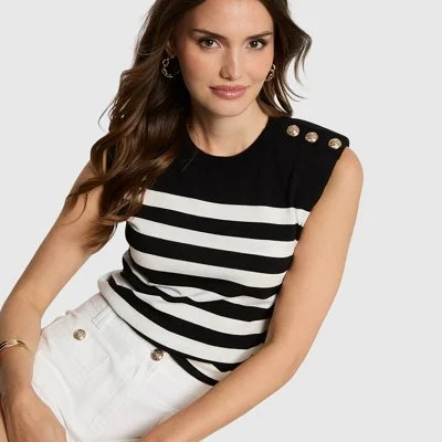 Camiseta Morgan Rayas Mujer
