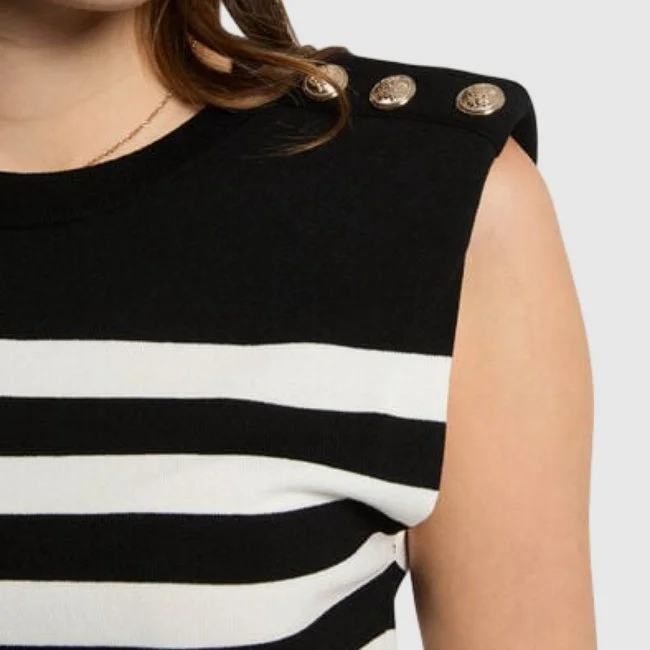 Camiseta Morgan Rayas Mujer Camiseta Morgan Rayas Mujer