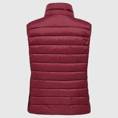 Chaleco ONLY Burdeos Mujer 2